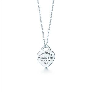 Tiffany & Co Heart Pendant Necklace